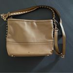 Rebecca Minkoff  Blythe Convertible Crossbody ➡️ Hobo Bag Tan Gold Hardware READ Photo 0