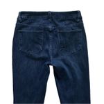 Soft Surroundings  Jeans Dark Wash Soft Stretch Pull On Skinny Denim Jean Size XS Photo 6