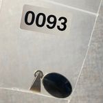 Vintage Mexico 925 Silver Genuine Black Onyx Oval Pendant Classic Necklace Charm Photo 6