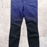 prAna Jett Pant Indigo Low Rise Fitted Ombre Jeans, Size 4/27 Photo 3