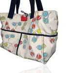 Kate Spade Large Canvas Sunglass Print Shoulder Bag Tote Limited Edition Photo 1