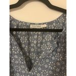 Roberta Roller Rabbit Roller Rabbit Wythe Blouse Anthropologie Blue White Block Print Cotton Top EUC M Photo 6