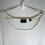 Cyrus  Women’s 3X Striped Sweater White Green Loose Knit Lightweight Oversized Photo 3