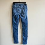 ASOS NEW Mid Waisted Slim Distressed Jeans Blue Womens Size W28 x L32 Photo 3