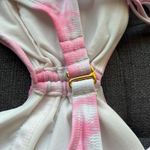 Xhilaration Juniors' Pink Tie-Dye Shoulder Tie Swimsuit - Size Large - NWT Photo 4