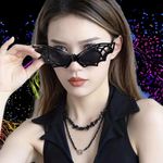 1pc Gothic Bat Eyes Party Male And Female Special Photo 3