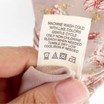 No Comment Floral stretch ruched summer dress Size Small NEW Photo 9