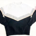 White Fox Boutique Sarah’s Day X  All I Do Is Brunch Crew Sweatshirt Black White Photo 5