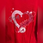 Delta  | NWOT Atlanta Braves Women’s Short Sleeve Red T Shirt | Size Large Photo 3