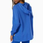 Reebok Blue Oversized Coverup Hoodie Small Photo 8