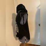 EVCR ACTIVE Hooded Sleeveless Mesh Top Tee Motivation Black Size L Photo 3