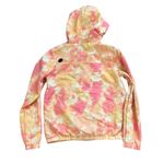 Volcom Enemy Stone Windbreaker Hooded Pink Orange Tie Dye Photo 6