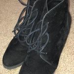 Madden Girl Black Lace Up Booties Photo 0