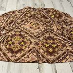 Cleobella  Raffia Floral Long Sleeve Top Size Medium Photo 4