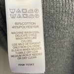 Akini Dakini Funnel Neck Sweater Tunic Gray Cotton Cowl Neck Size 2X Photo 5