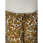 Faithfull the Brand ‎ Dress Women 4 Gold Indira Balloon Sleeve Paisley Mini Boho Photo 7