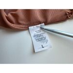 Parade Silky Mesh Luxe Sleeveless Bodysuit in Brown Size Large Photo 4