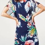 Esprit NWOT  Printed Chiffon Dress with Frilled Sleeves Knee length Size 6 Photo 1