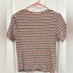 Scotch & Soda  Multicolor Striped V-Neck Tee Photo 3