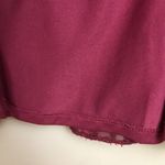 Adrianna Papell  Women’s Textured Pattern Net Bust Burgundy Tank A-Line Dress Photo 8