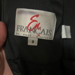 Black Sequin Sheath Cocktail Dress Size 8 Photo 7