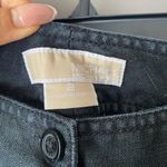 Michael Kors sz 2 black 100% black capri cargo pants NWOT Photo 4