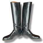 Dehner Omaha Riding Dress Boots Size 6/6.5 Narrow Black 18.5"USA Leather Photo 5