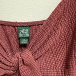 Wild Fable Burgundy twist front cut out romper small Photo 5