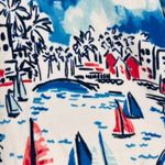 Christopher & Banks Christopher & Banks Women's Sailboat Beach Cardigan Sweater Blue Medium Coastal Photo 6