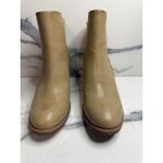 Kork-Ease Korks Women's Beige Vegan Leather Wedge Heel Khele Boots Sz 7.5 Boho Festival Photo 1