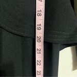 Women’s Albert‎ Nipom Pure Wool Dress & Jacket Set Black Jewel Button Size Small Photo 7