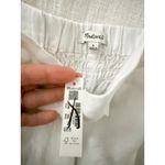 Madewell | NWT Pull-On Barrel Pants in 100% Linen in Salt | Sz S Photo 7