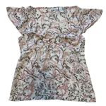 G.H. Bass &Co. Vintage G.H. Bass & Co. Floral Feminine Boho Dainty Pink Brown Sheer Airy Lightw Photo 1