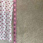 Roberta Roller Rabbit Roller Rabbit Pajama Set Womens Small White Red Hearts 100% Cotton 2 Piece Pants Photo 5