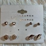 LC Lauren Conrad Lauren Conrad Gold Tone Earrings Photo 0
