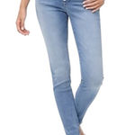 J.Crew High Rise Skinny Button Fly Jeans 27 Light Wash Stretch Denim Photo 0