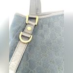 Gucci  Black Canvas leather trim Abbey shoulder bag Photo 2