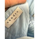 Sandro Paris Beathe Paisley Dress Sz. 36 (US S) Blue Photo 4