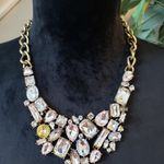 Sugarfix Women Multi Shaped Crystal Statement Collar Necklace with Lobster Clasp Photo 1