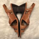 Hush Puppies  Leather Sandals Strappy open toe w/ heel | Size 9.5M Boho Photo 5