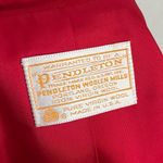 Pendleton  • Vintage Red Cropped Virgin Wool Blazer Photo 4