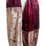 Apt. 9  Burgundy Pink Soft Cozy Crushed Velvet Lightweight Infinity Scarf Holiday Photo 0