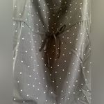 After Market Anthropologie Black Polka Dot Ruffle Romper Photo 3