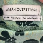 Urban Outfitters  Pants Womens XS Green Bryn Floral Pull On Flare Retro 70s Photo 5