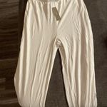 J.Crew White Lounge Pants Photo 0