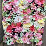 ZARA NWT  Ruched Puff Sleeve Floral Dress Size Small Photo 7