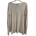 Magaschoni NWT  100% Linen Peach Long Sleeve Top Oversized Medium Casual Comfy Photo 1