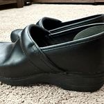 Dansko Black Leather Clogs Photo 2