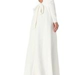 Lulus  Iconic Love Story Backless Long Sleeve Maxi Dress Formal Party White 1X Photo 1