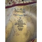 Croft & Barrow  Classic Crewneck Long Sleeve T-Shirt Size 3X Cream Garden  New Photo 2